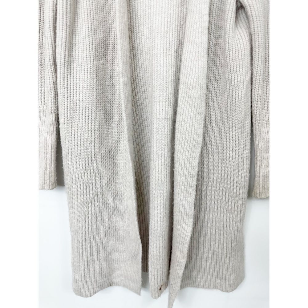 Halogen Long Open Front Cardigan Size Medium - image 5